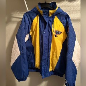 St Louis Blues puffer jacket size XL